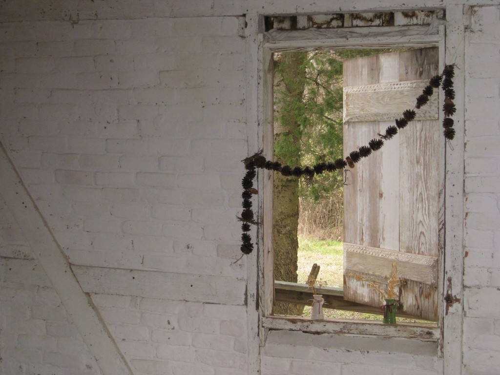 interior window, slave quarters