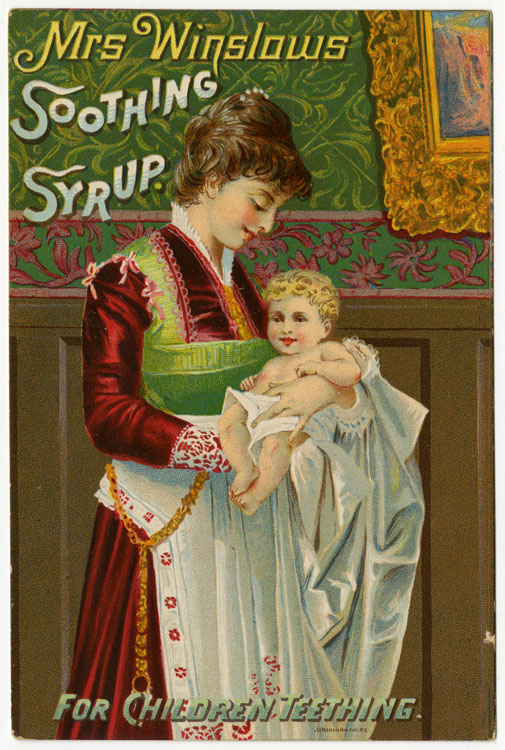 ad for Winslow's soothing syrup