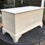 blanket chest, unpainted